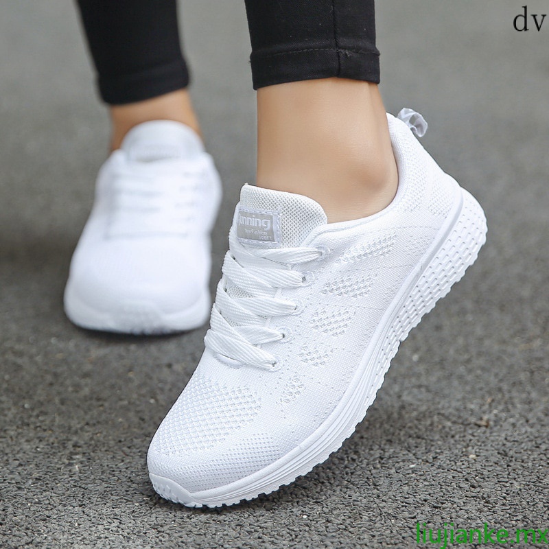 Zapatos Casuales Para Mujer Tenis Transpirables De Gimnasio Para