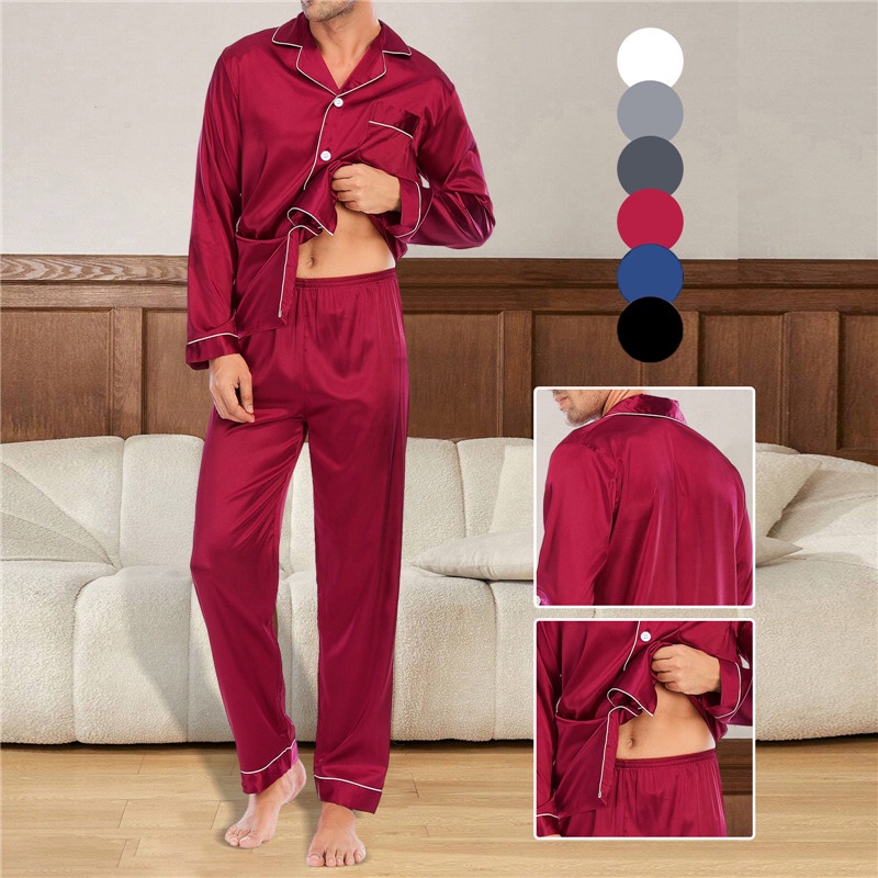 Camisón, pijama de talla grande, para mujeres, hombres, parejas, conjunto  de pijama de lujo para el hogar y adultos, conjunto rosa