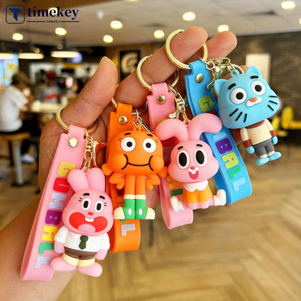 TIMEKEY Lindo Dibujo Animado Increíble Mundo De Gumball Anime Figurilla  Llavero Mujeres Mochila Colgante Niños Niñas Fiesta De Cumpleaños Regalos  I3V9 | Shopee México