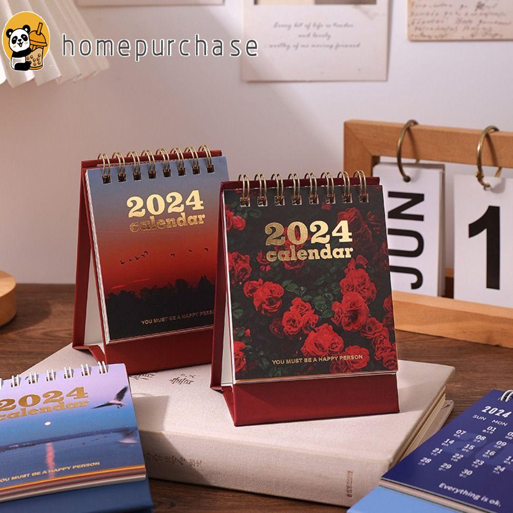 Iniciocompra 2024 Calendario De Escritorio , Agenda Anual Horario