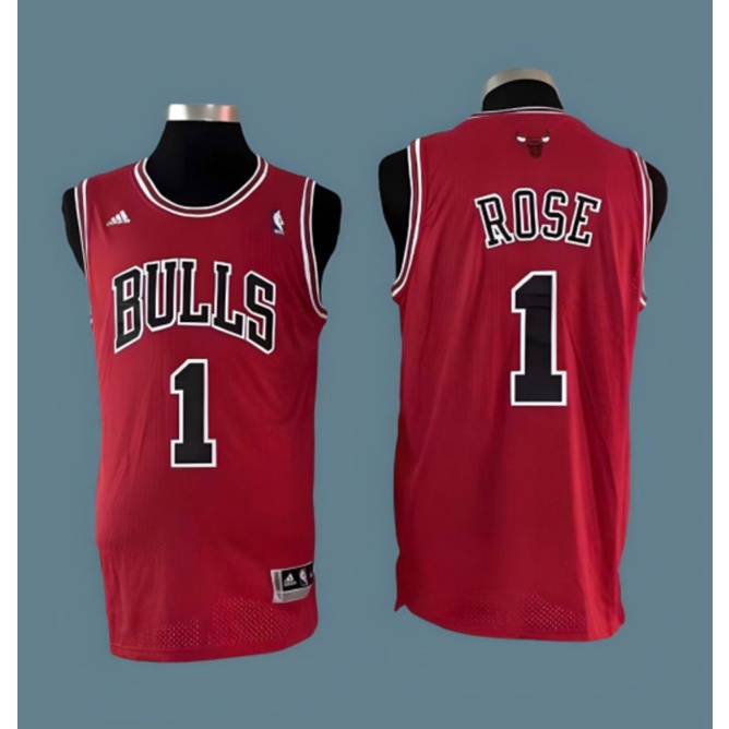 NBA Chicago Bulls 1 Derrick Rose Camiseta De Baloncesto Shopee Mexico