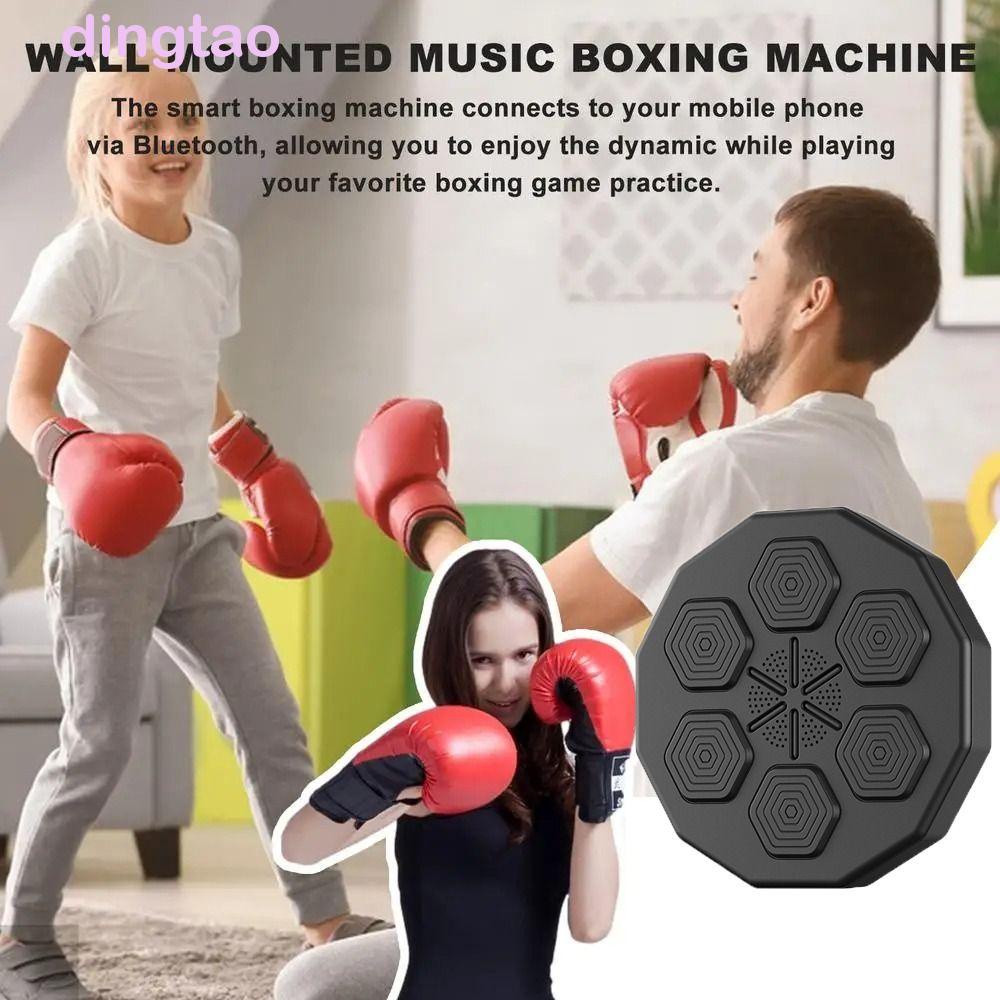 Comprar Máquina de boxeo musical fácil de usar con guantes de