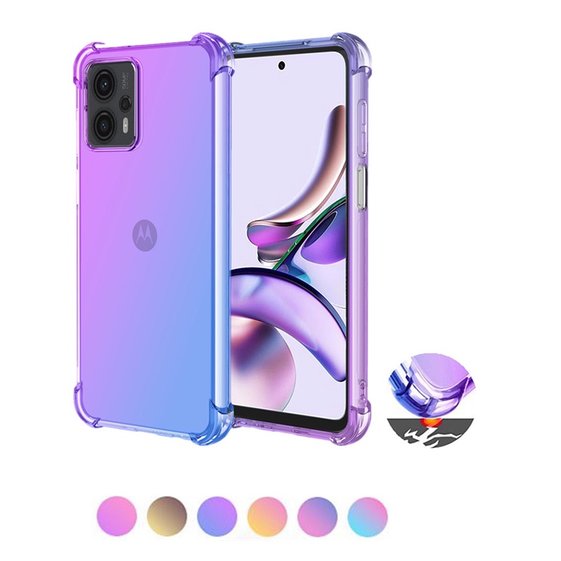 Funda de silicona suave para Motorola Moto G23, carcasa trasera