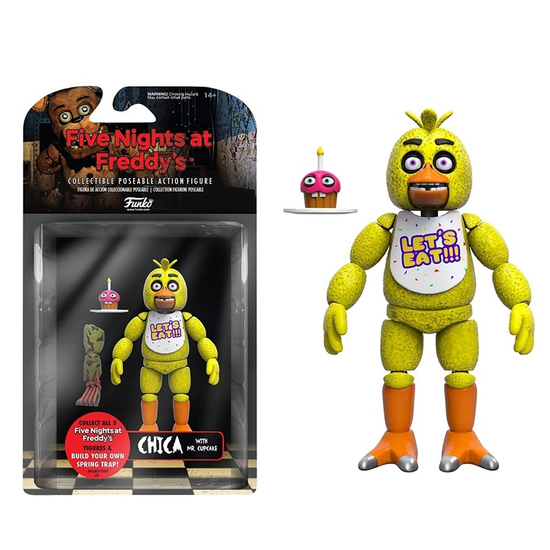 FIVE NIGHTS AT FREDDY'S Figuras De Acción FNAF BONNIE FOXY CHICA