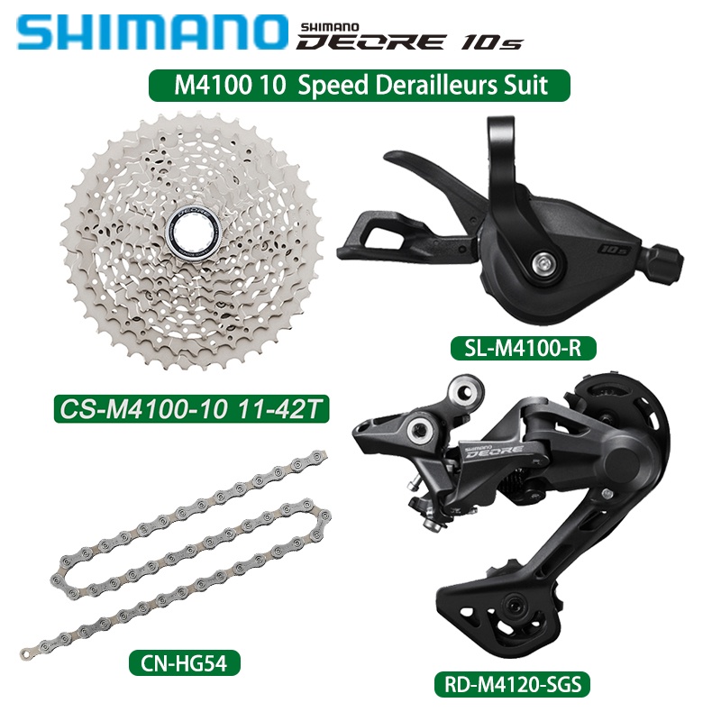 Roldanas Cambio Cambio Mtb Shimano Deore M4120 Sgs Shadow Rd 10v