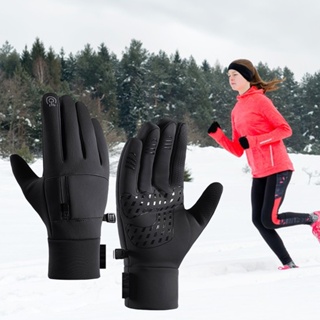 Guantes Antideslizantes Para Trabajo El Frio De Hombres Mujeres Negros  Invierno