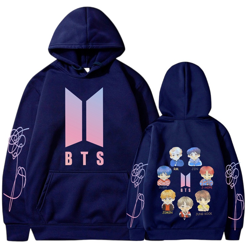 Ubuy Hoodie Bts V Jumper Kpop Jungkook Suga Jimin V Rap Jhope Jin