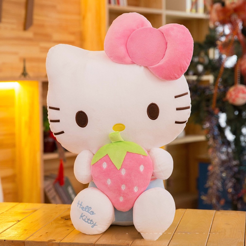 10Cm Hello Kitty Sanrio Plushie Peluche Bolsa De Dibujos Animados Colgante  Regalo Pequeño Adorno De Felpa Spotify Premium