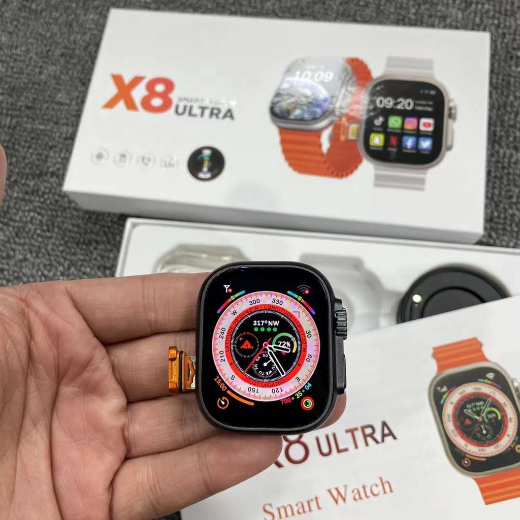 X8 Ultra 4G Un reloj inteligente compatible con una tarjeta SIM