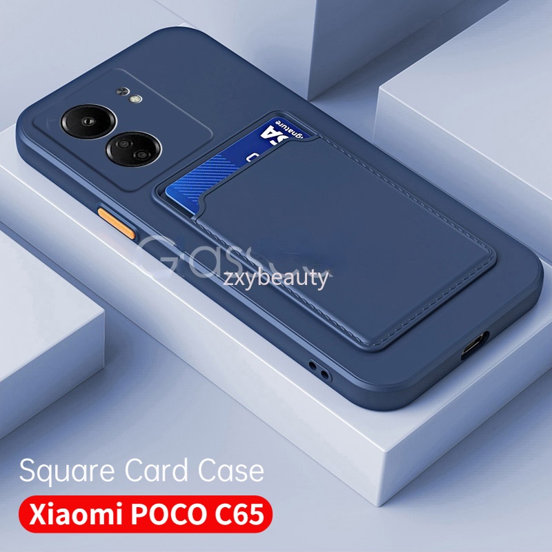 Funda para teléfono Xiaomi Poco C65, carcasa de silicona suave y