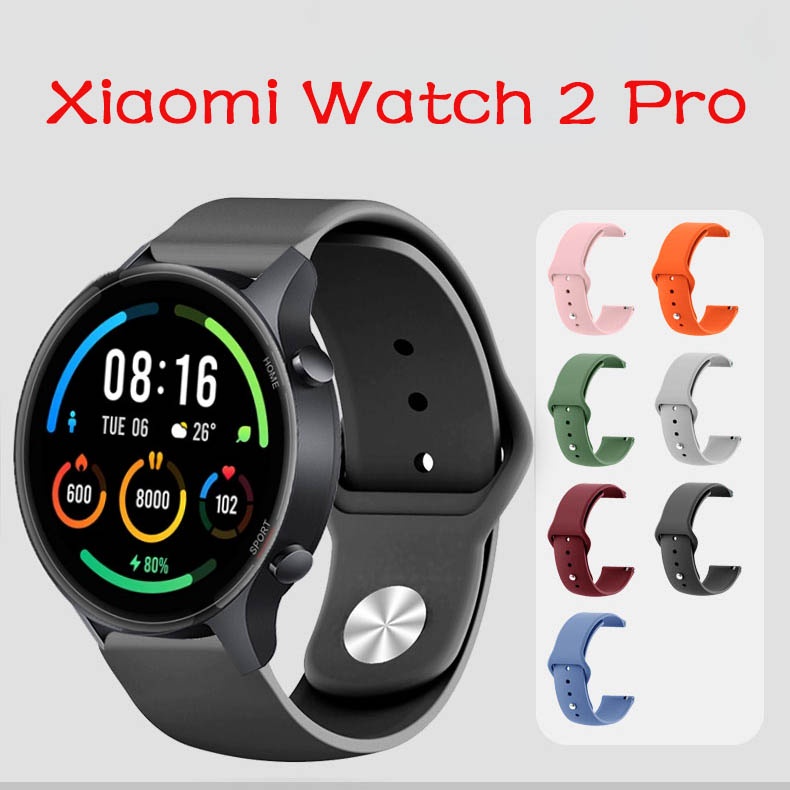 22MM Nueva Correa De Silicona Para Xiaomi Watch 2 Pro Reloj De Repuesto Xiaomi  Watch2 Pro