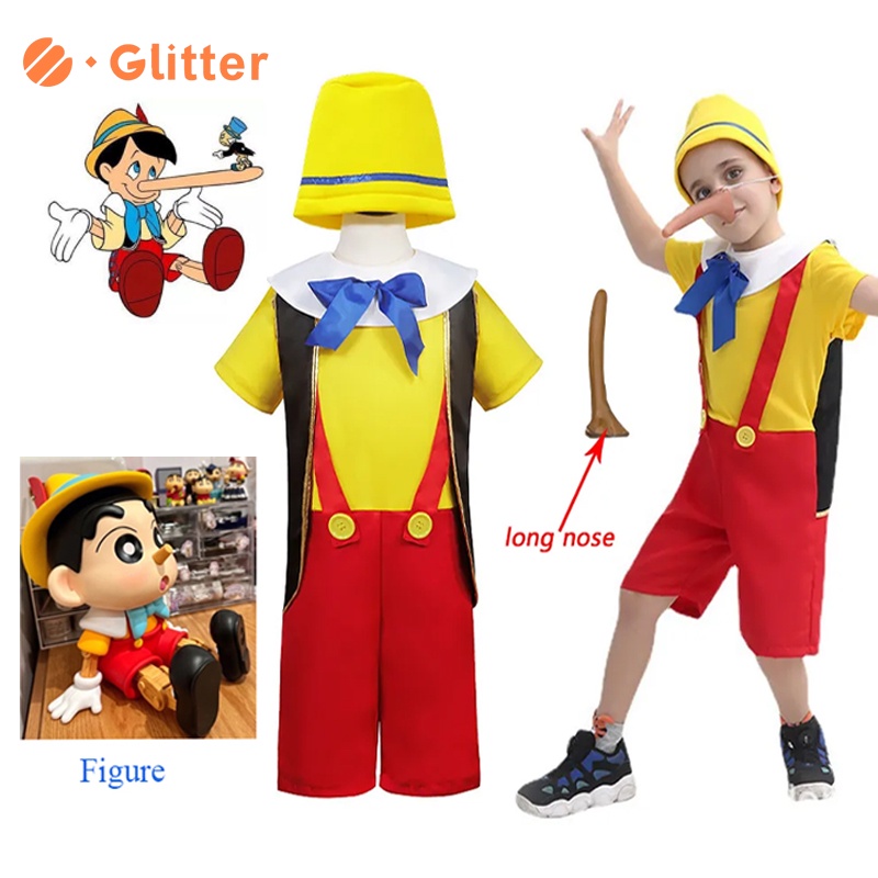 Calcetines Antideslizantes para Niños, Kids Pinocchio