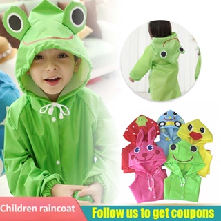 Chubasquero infantil para niño de escuela primaria, chaqueta de lluvia para  bebé, traje de lluvia, lindo poncho de lluvia para niños con capucha