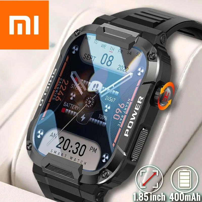 Xiaomi Reloj Militar Hombres Android Ios Ip68 Impermeable 1.85 Voz Bluetooth Llamada Reloj Inteligente Shopee Mexico