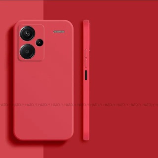 Xiaomi 13 Lite 5G Funda Gel Tpu Silicona Líquida Roja