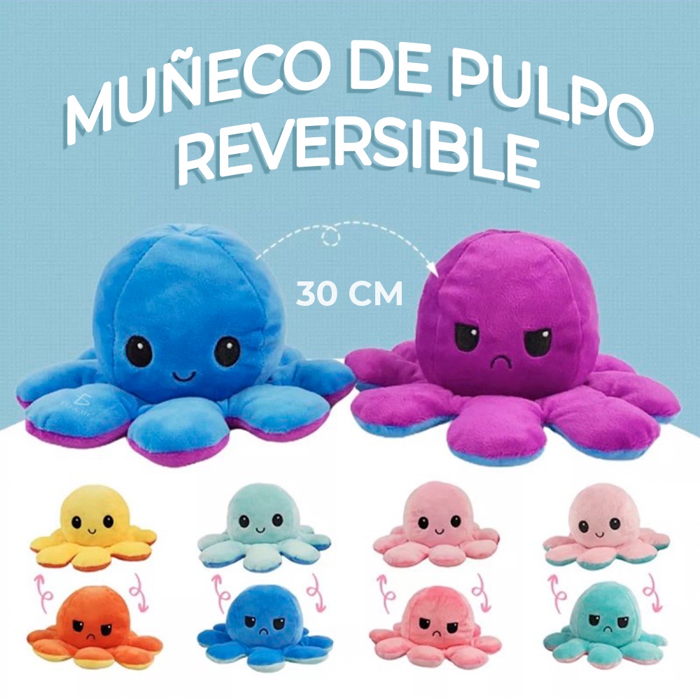 Muñeco pulpo doble discount cara