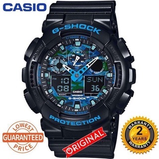 Casio G-Shock GA-100 Reloj Deportivo De Camuflaje Verde Militar GA100 De  Hombre Relojes Deportivos 100CM-5A Moda k853