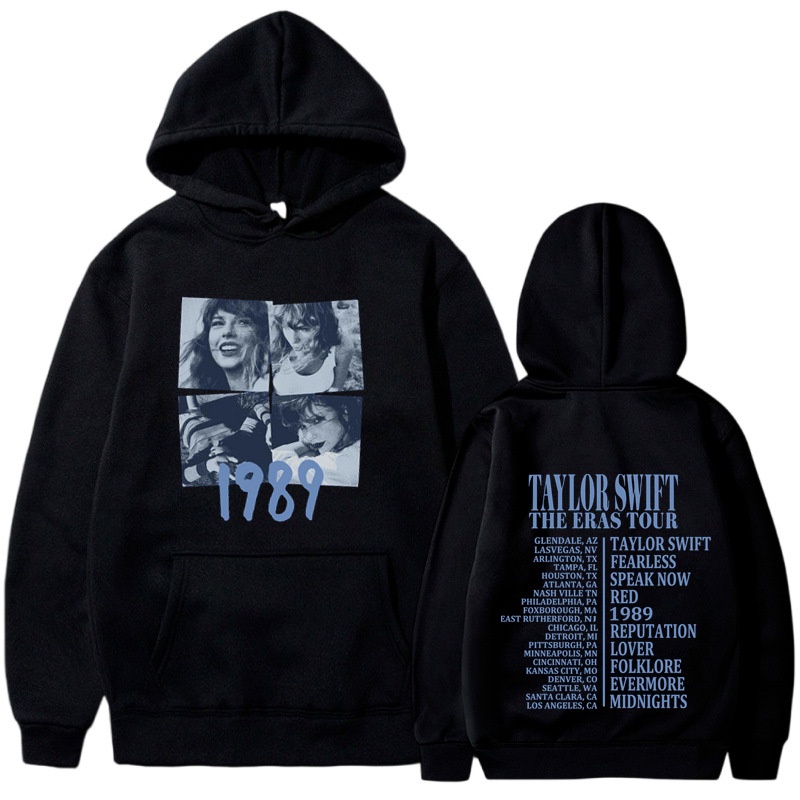 thumbnail image 1 of 2023 Nuevo Taylor Swift The Eras Tour Concert Merch Hombres/Mujeres Sudadera Con Capucha Diseño Ayuda Ropa Misma Unisex Streetwear Chamarra Top, 1 of 5