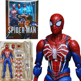 SHF-figura de acción de Spiderman para niños, modelo articulado de Spiderman,  versión lejos de casa