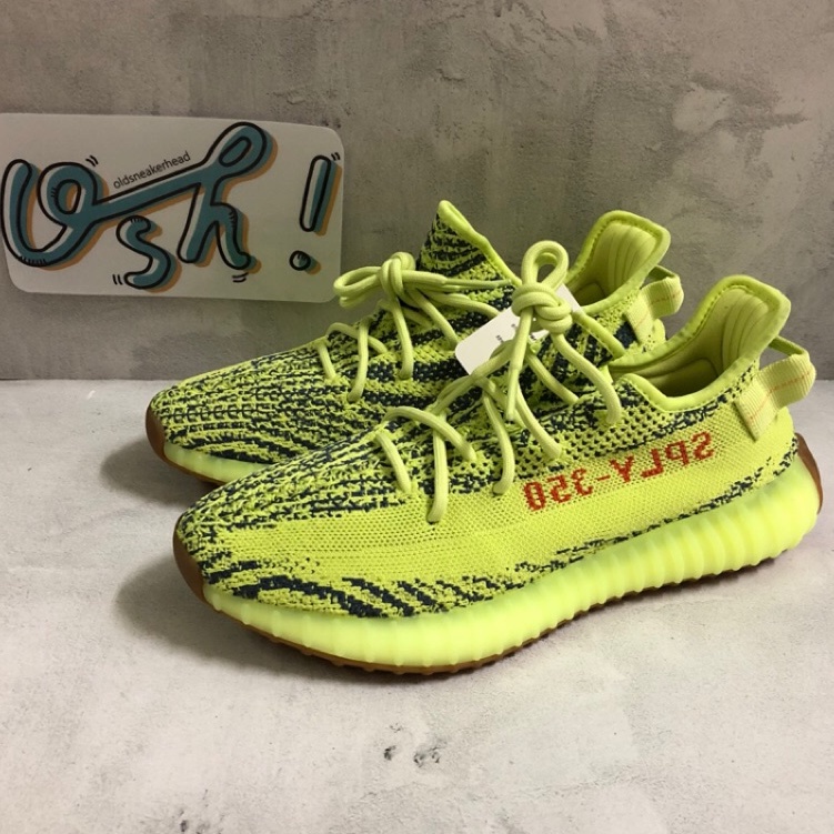 Yeezy 2025 amarillo fosforescente