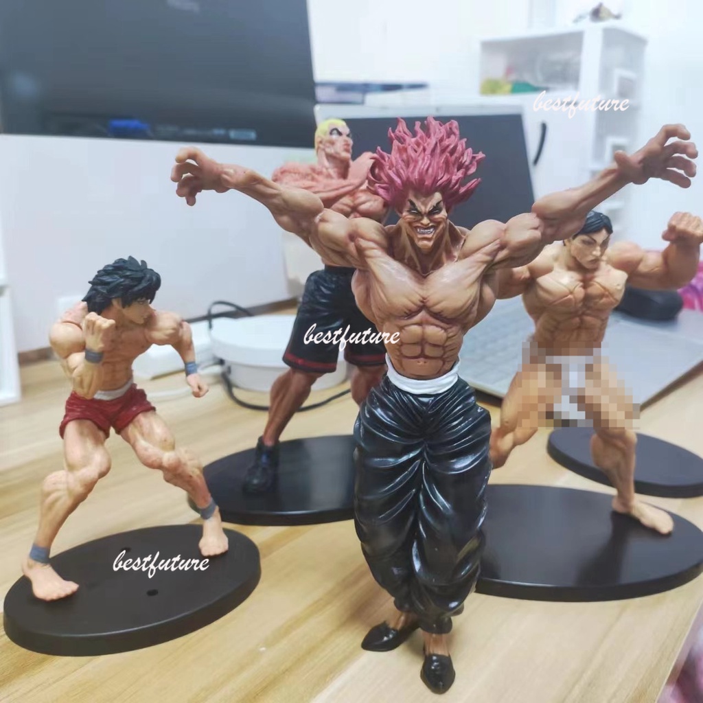 Hanma Baki Yujirō Jack Hanayama Kaoru Figura De Acción Modelo Adornos De  Muñeca | Shopee México