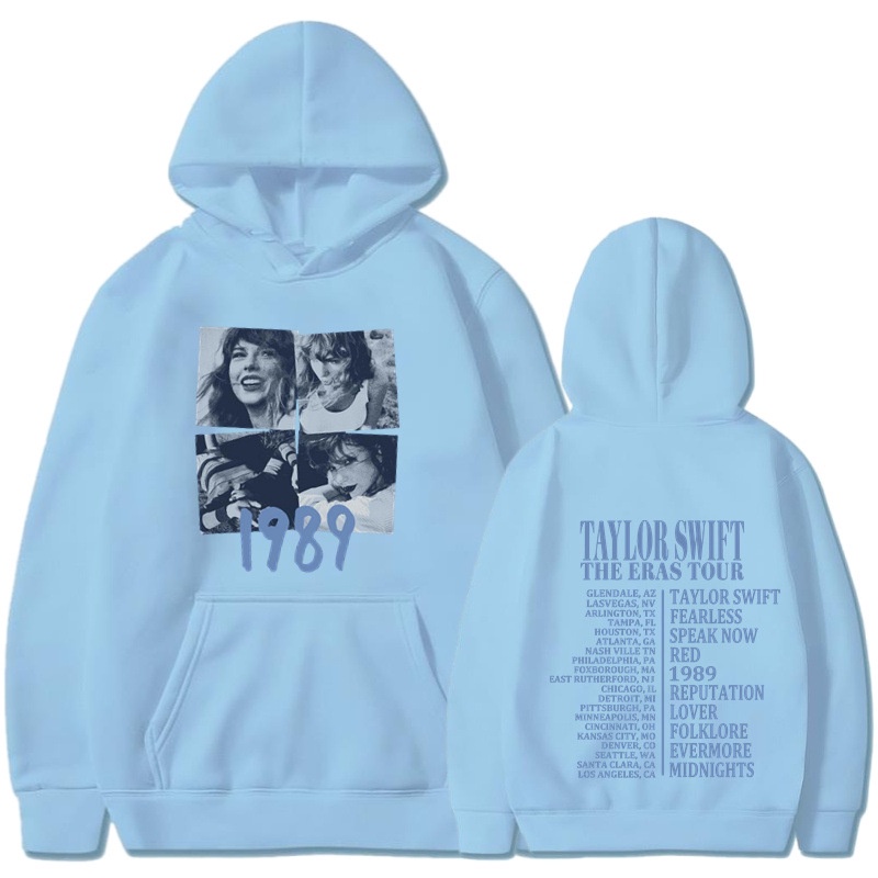 thumbnail image 1 of 2023 Nuevo Taylor Swift The Eras Tour Concert Merch Hombres/Mujeres Sudadera Con Capucha Diseño Ayuda Ropa Misma Unisex Streetwear Chamarra Top, 1 of 5