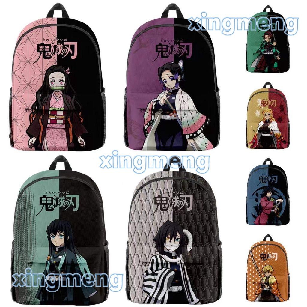 Mochila Anime Sageam Anime Demon Tanjiro Nezuko Slayer Mochilas