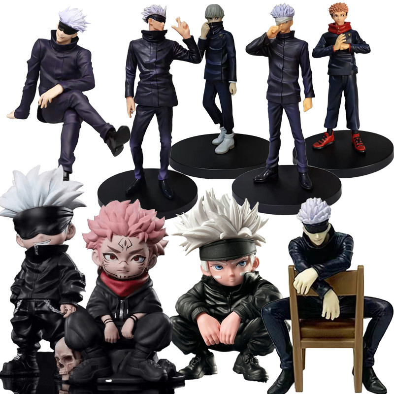 Zhongkaihua JJK Figuras Ryomen Sukuna Figura 21CM PVC Modelo Estatua Anime JJK Figura De Acción Colecciones Escritorio Decoraciones Regalos