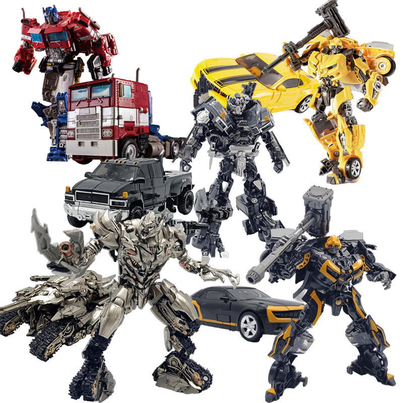 Transformers Optimus Prime Megatron Hot Rod Bumblebee Ironhide Transformerbot Figura De Accion Modelo Coche Robot Hombre Juguetes Regalo Shopee Mexico