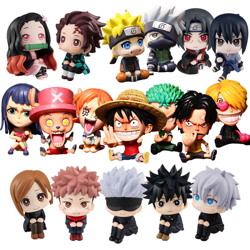 One Piece Luffy Zoro Chopper Jujutsu Kaisen Satoru Gojo Naruto Kakashi ...