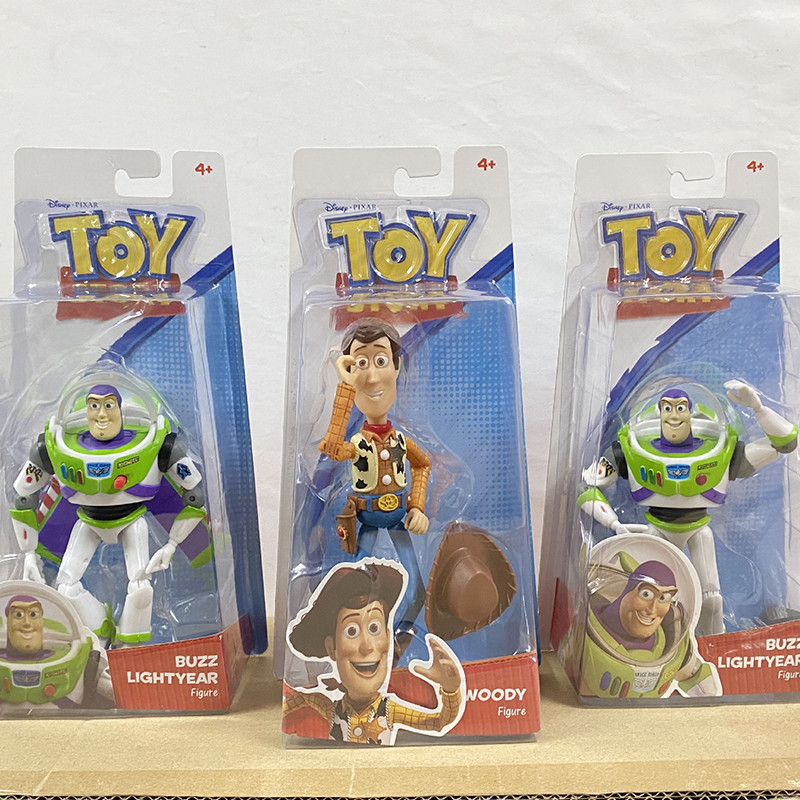 Toy Story 6 Figuras De Acción Woody, Buzz Lightyear, Forky, Jessie
