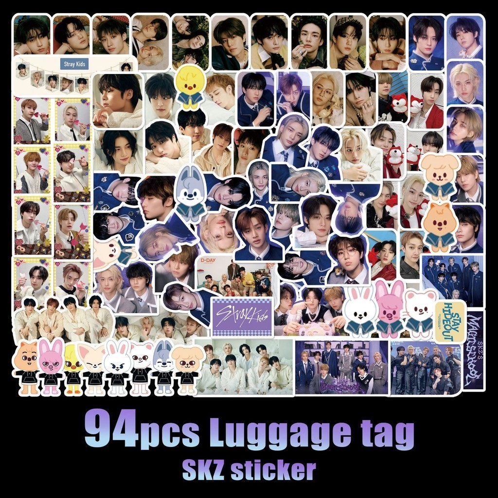 90-102pcs/set STRAY KIDS Stickers Perfect Day 5-STAR MAXIDENT
