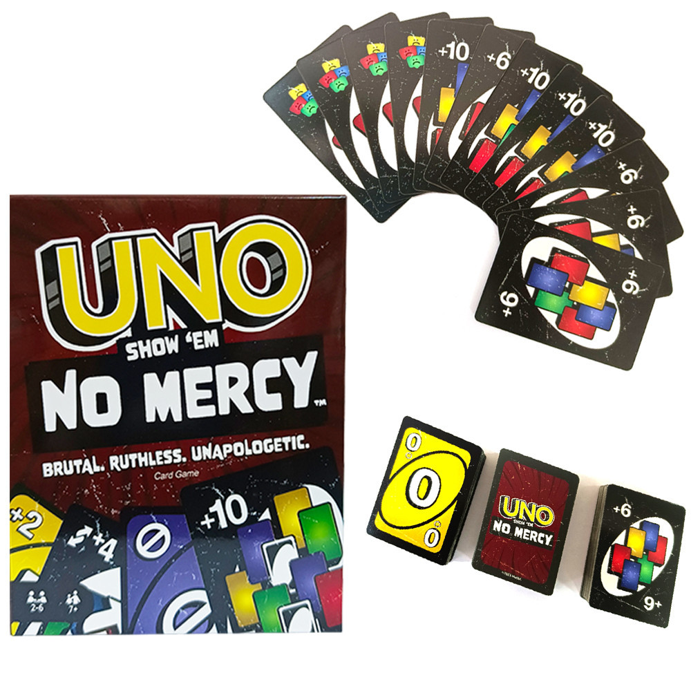 Una Vuelta ! Juegos De Mesa uno Juego De Cartas No mercy Super Mario De  Navidad Para Adultos Juguete De Regalo De Cumpleaños Para Niños | Shopee  México