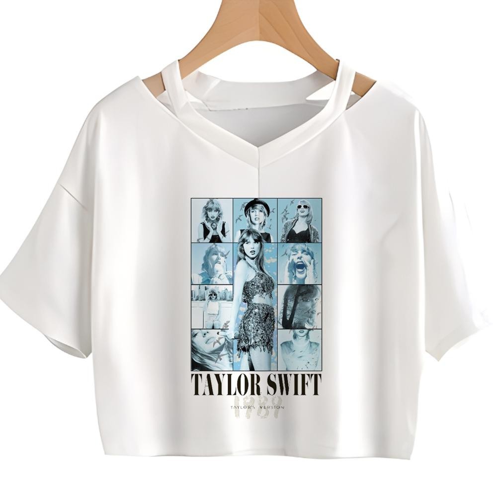 thumbnail image 1 of taylor swift Volgothic hippie crop top Femenino cyber y2k manga Hada grunge Ropa, 1 of 5