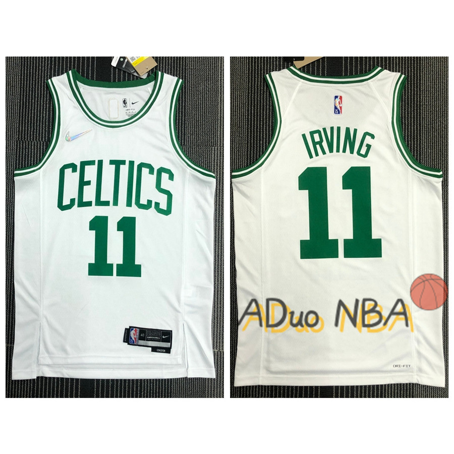 75 Aniversario Caliente Presionado Camisa NBA Boston Celtics 11 Kyrie Irving city Edition Camisetas Verdes De Vasco Shopee Mexico