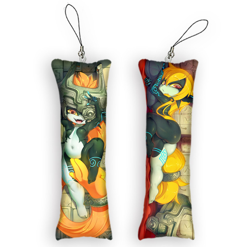 Midna Mini Dakimakura Llaveros 2 Lado Pequeno Colgante De Almohada Correa De Telefono De Diseno Decoracion Anime Amigo Fans Regalos Dropship Shopee Mexico