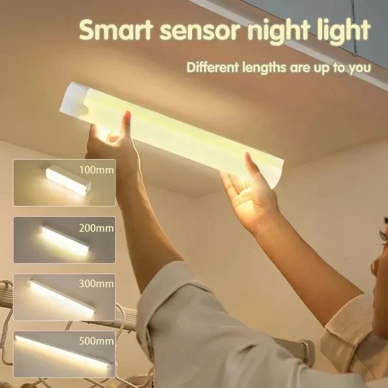 Tira De Leds De Luz Del sensor Cuerpo Humano/Nocturna Con De Movimiento ...