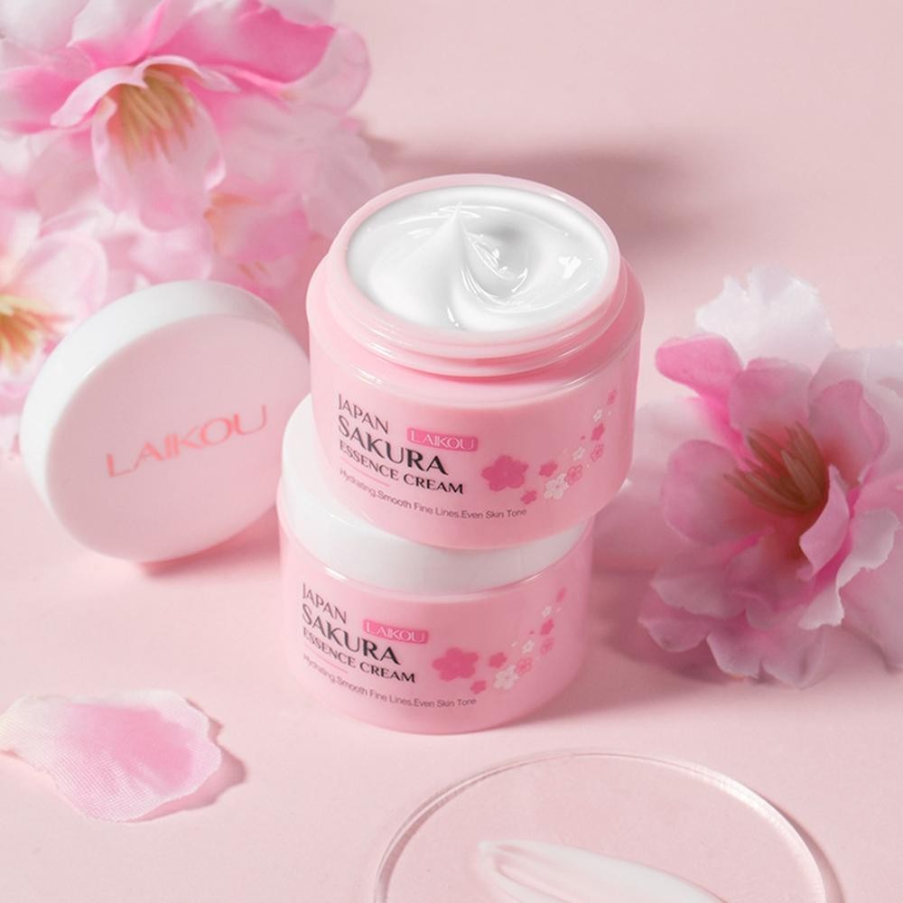 25g Lycopodium Japón Esencia De Flor De Cerezo Crema Facial Hidratante