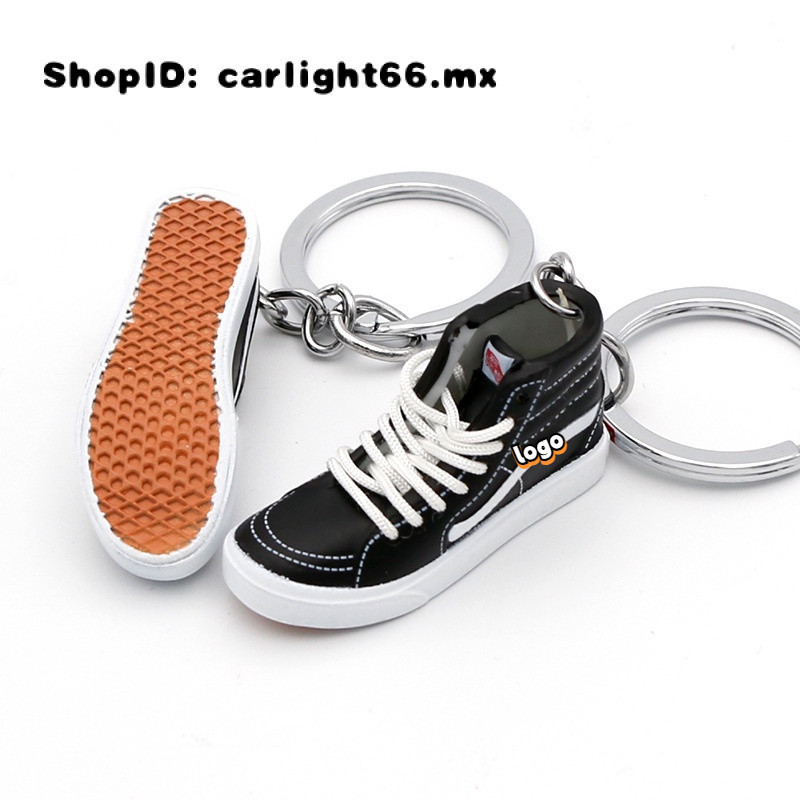 VAN.S Zapato Modelo CV Llavero Mini Zapatos De Baloncesto Hecho A Mano Mochila Colgante Coche