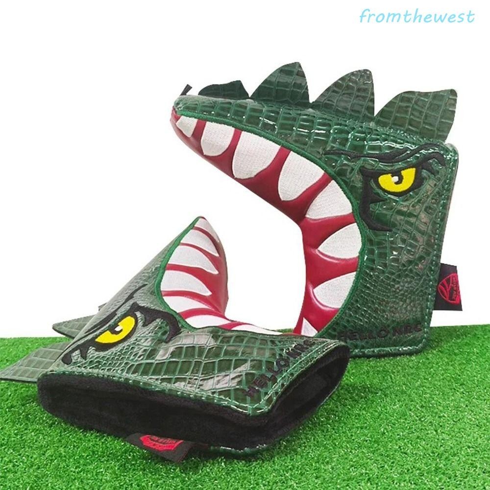 FROMTHEWEST Golf Clubs Head Covers , Tyrannosaurus Rex PU Cuero Putter