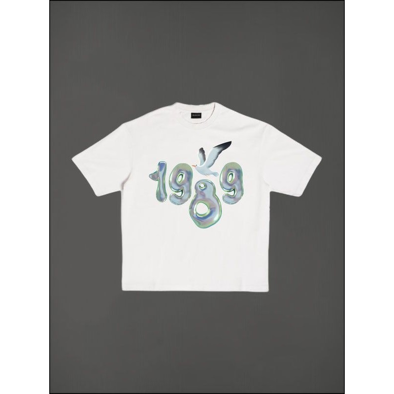 thumbnail image 4 of 2024 Nuevo Taylor Swift 1989 The Eras Tour Concert Merch Cuello Redondo Algodón T Manga Corta Casual Top Hombre/Mujer Camisas De Pareja, 4 of 5