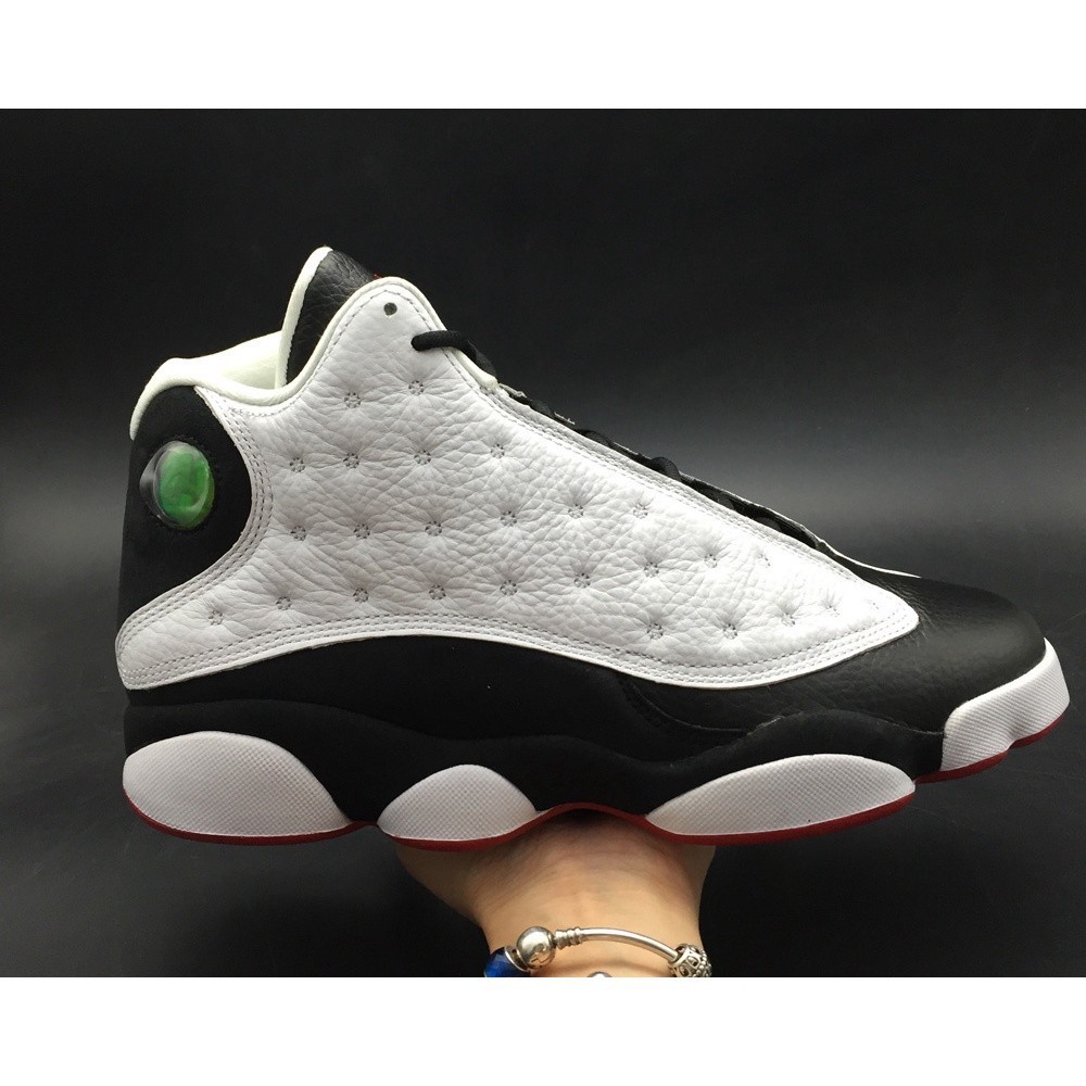 Jordan 13 blanco con negro 2018 online