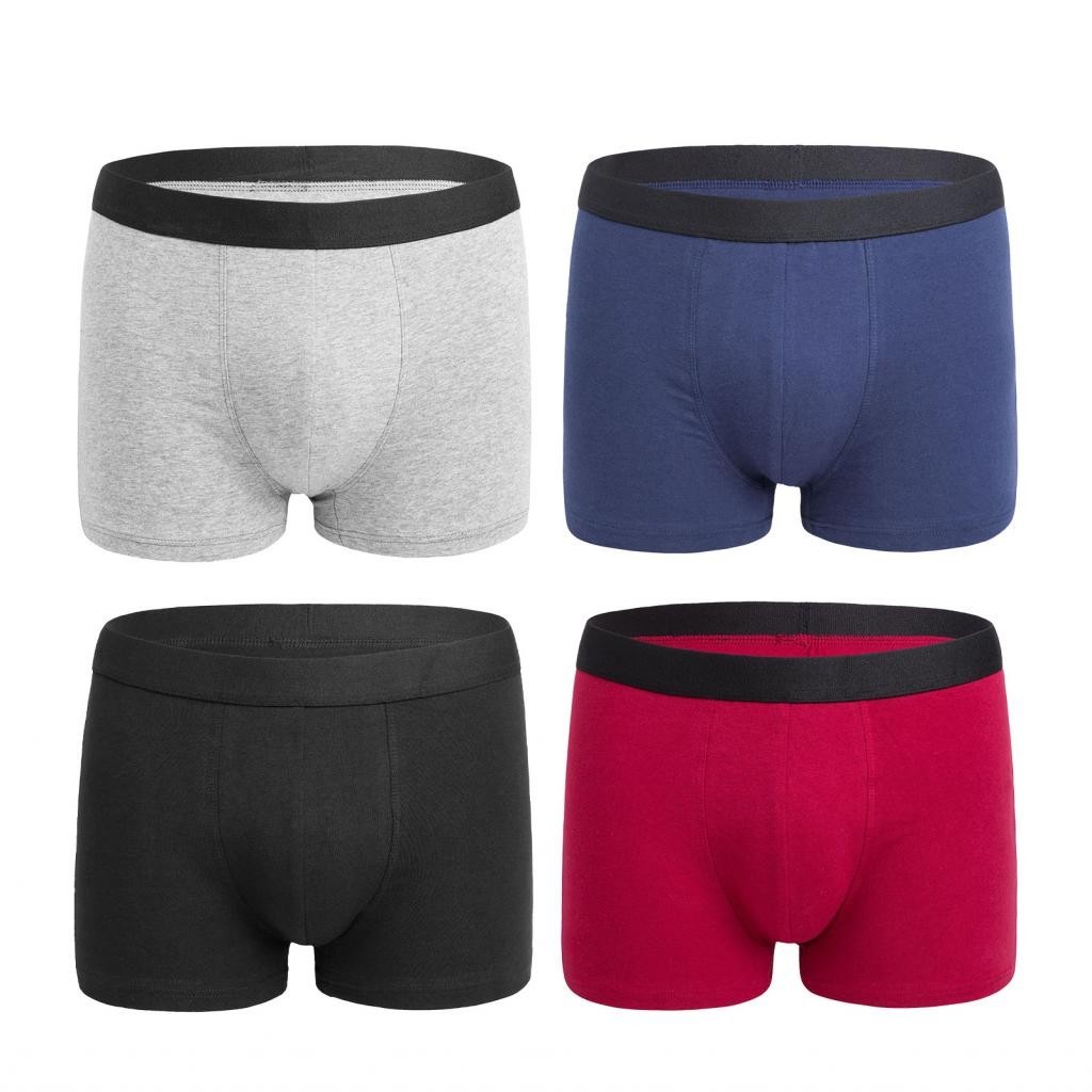 Boy Underwear Cotton Comfortable Middle Waist Men Underwear Breathable ...