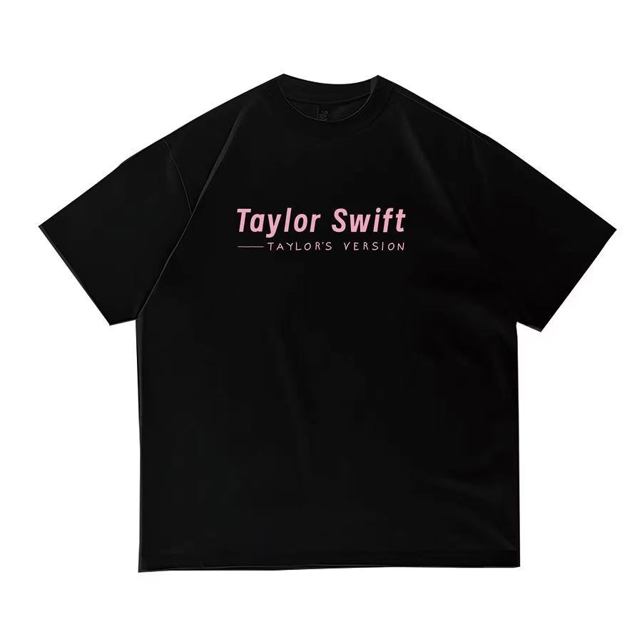 thumbnail image 1 of 2024 Nuevo Taylor Swift 1989 The Eras Tour Concert Merch Cuello Redondo Algodón T Manga Corta Casual Top Hombre/Mujer Camisas De Pareja, 1 of 4
