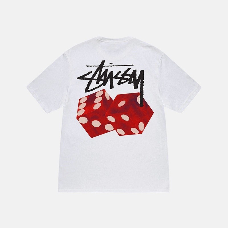 Camiseta stussy blanca shop