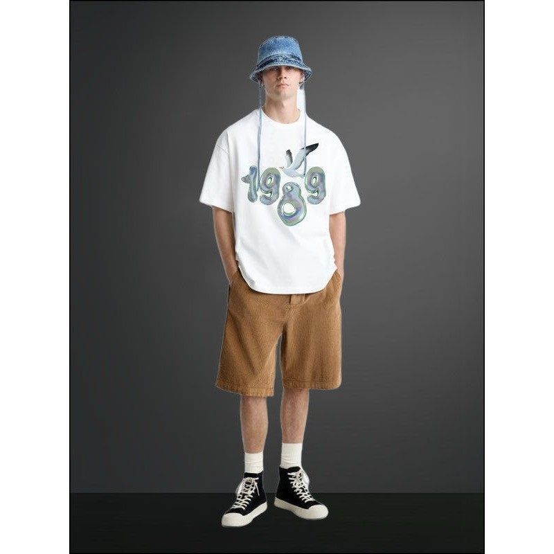 thumbnail image 2 of 2024 Nuevo Taylor Swift 1989 The Eras Tour Concert Merch Cuello Redondo Algodón T Manga Corta Casual Top Hombre/Mujer Camisas De Pareja, 2 of 5