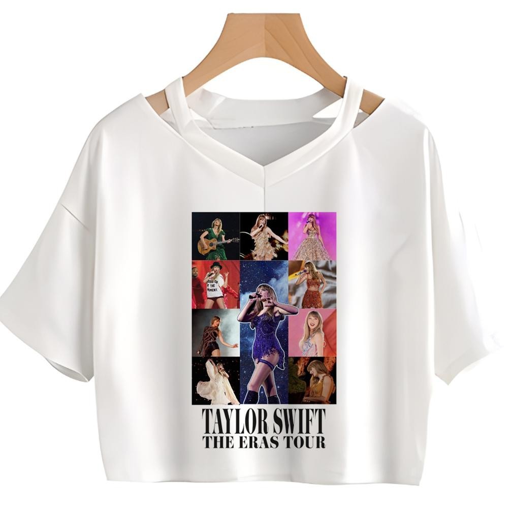 thumbnail image 1 of taylor swift Estética Moda Coreana 90s crop top Chica Gótica 90s hippie Ropa, 1 of 5