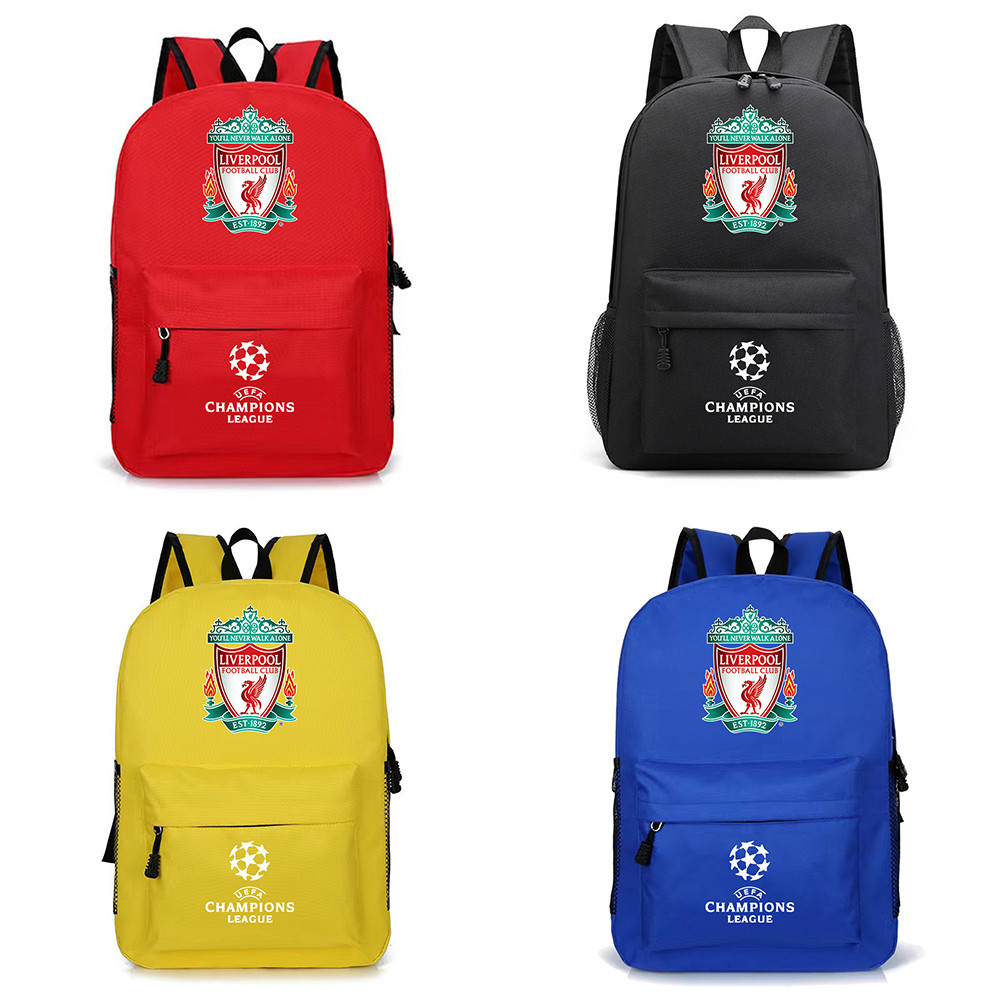 Mingyuan Liverpool F.C Diseno 1 Mochila Para Ninos Estudiante Policromo Gran Capacidad Impresion Transpirable Bolsas De Moda Shopee Mexico