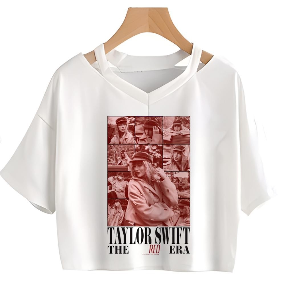 thumbnail image 1 of Taylor Swift Moda Coreana 90s crop top Mujer fairycore Gótico Harajuku kawai, 1 of 4
