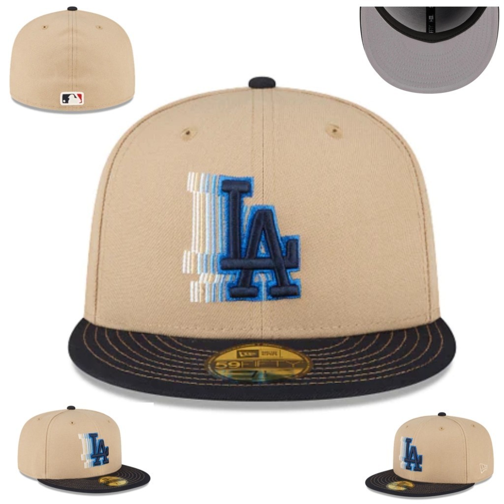Alta Calidad Los Angeles Dodgers Sombrero Ajustado Hombres Mujeres ...